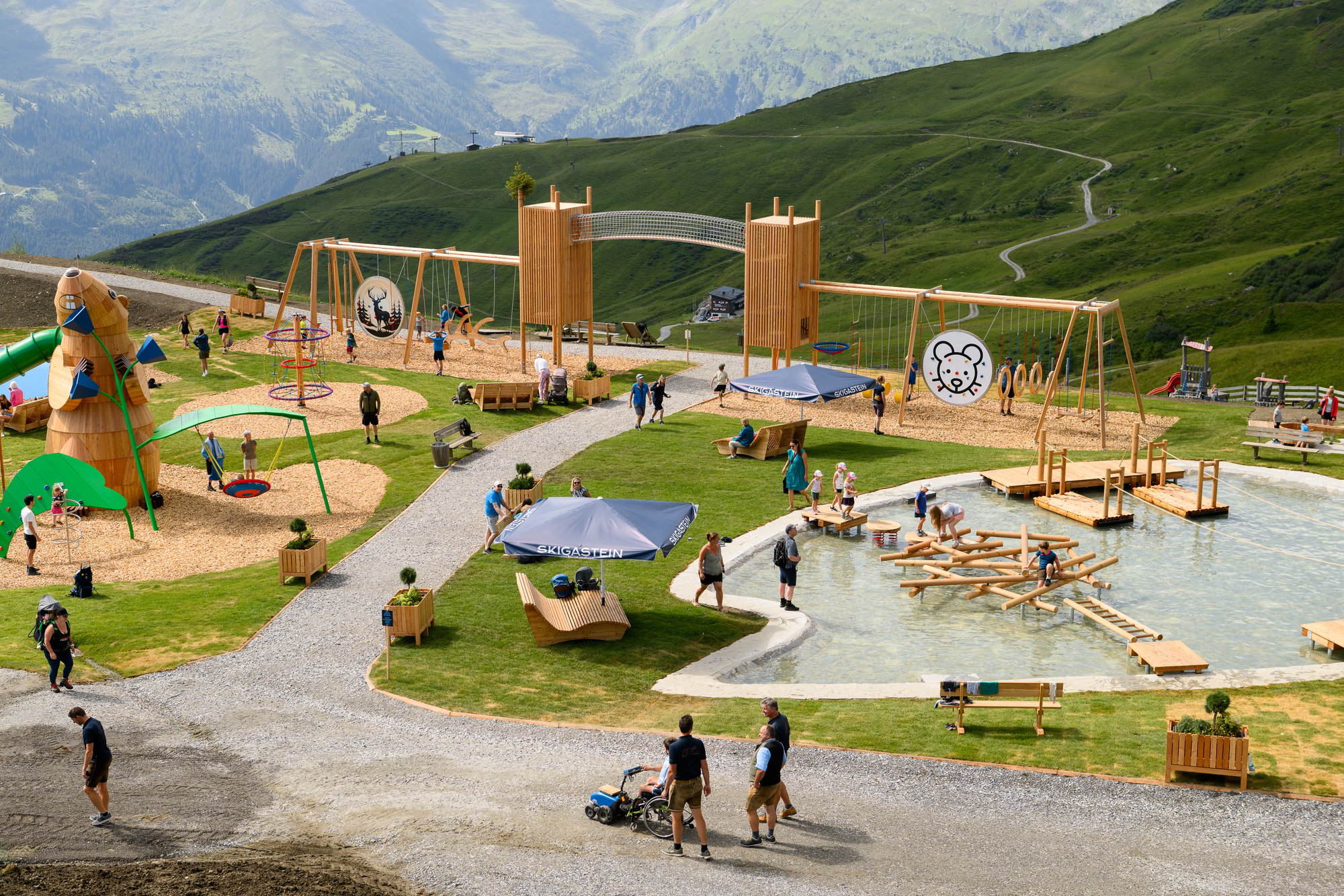 Schlossalm Spielplatz (C) Marktl Photography fuer Gasteiner Bergbahnen AG-1833-2